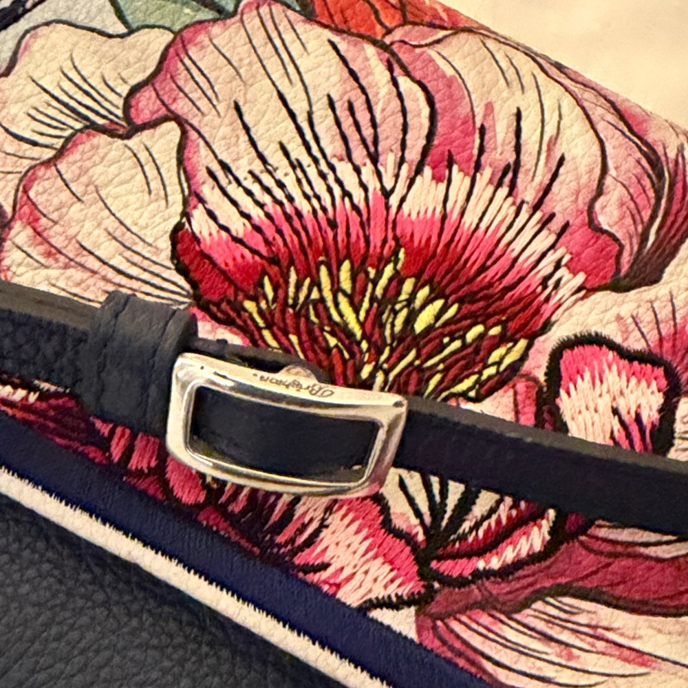 Brighton Floral Embroidered Women's Bag - Picture 6 of 6